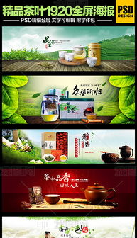 綠茶廣告設計素材 從模板到網站設計的完整指南